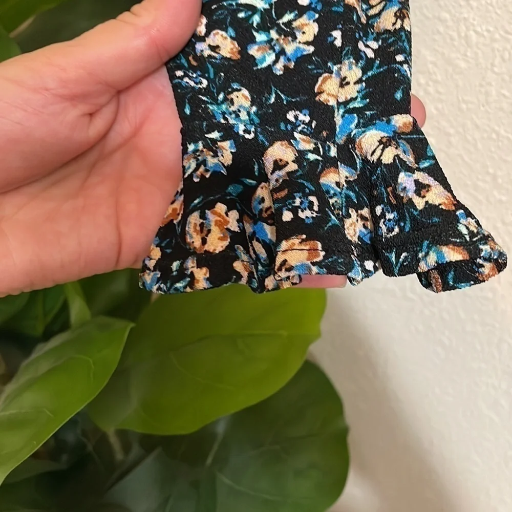 Free People ditzy floral print mini dress - Picture 5 of 14